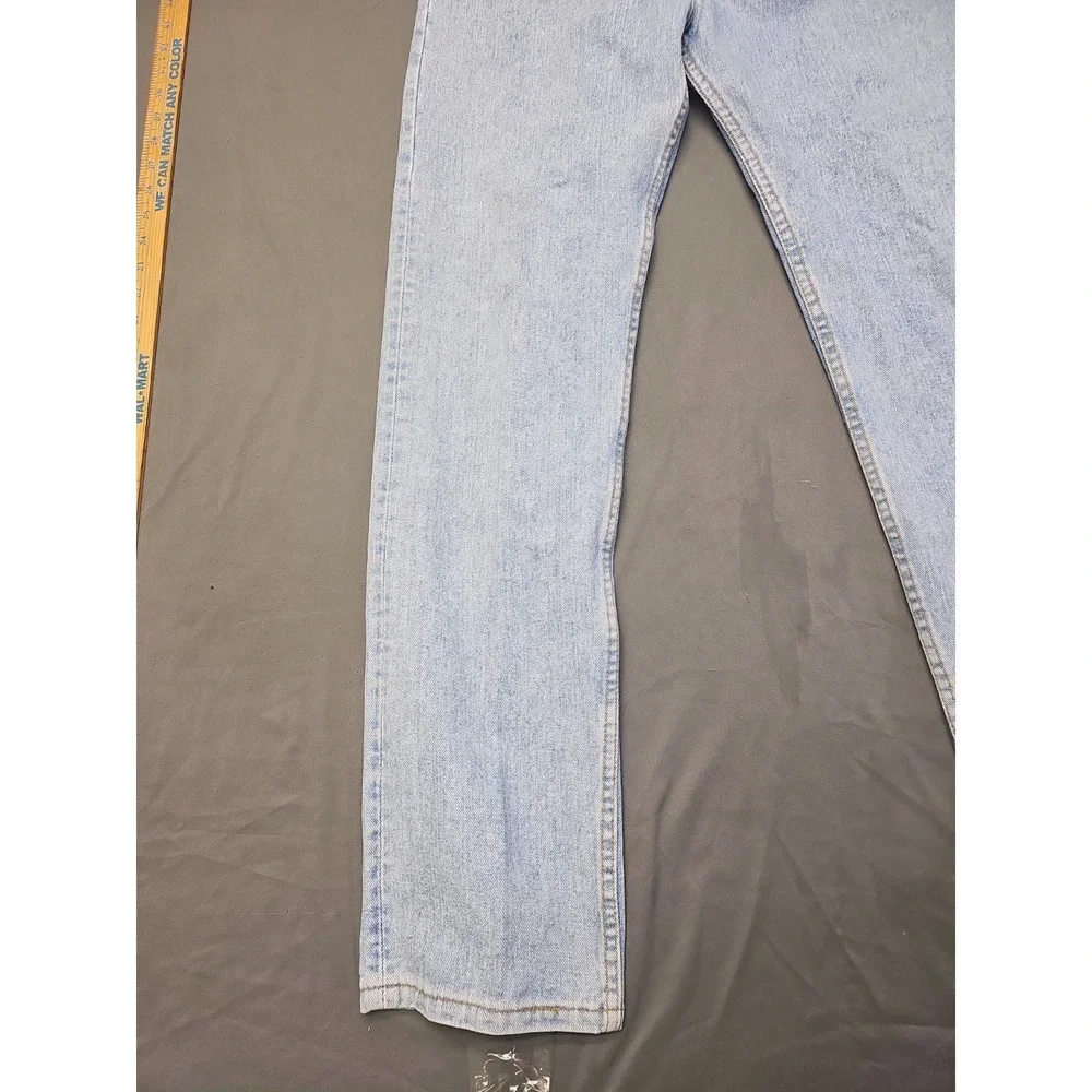 Levi's 505 Mens Jeans 34x32 (33x32) Straight Leg  Light Wash